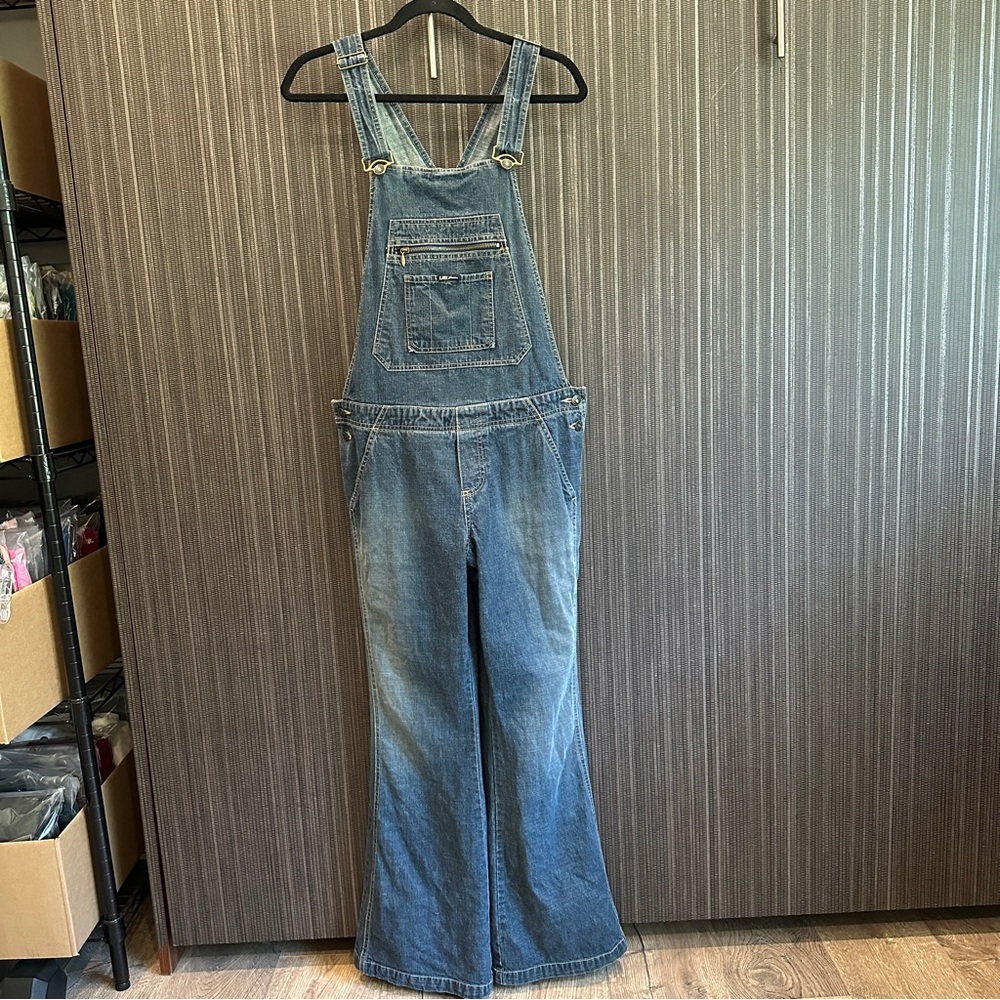 UNIONBAY Denim Overalls Medium Wide Leg
